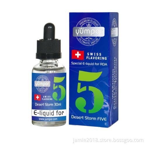 Pure taste e juice made in china isp9001 factory high vg e liquid